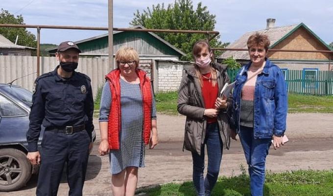 Профілактичний рейд на території Привільської сільської ради