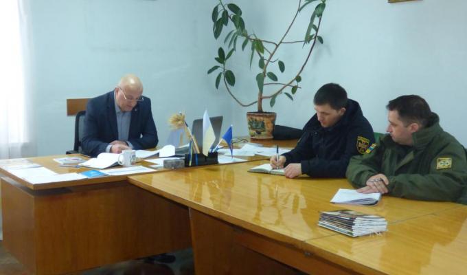 Відбулося засідання штабу району з територіальної оборони