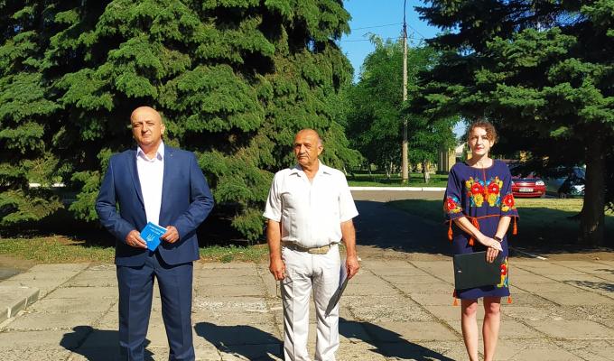 У районі відбулись урочисті заходи до Дня Конституції України