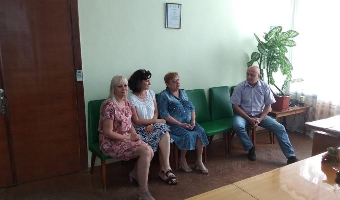 Начальник служби у справах дітей Луганської обласної державної адміністрації відвідала Троїцький район з робочим візитом