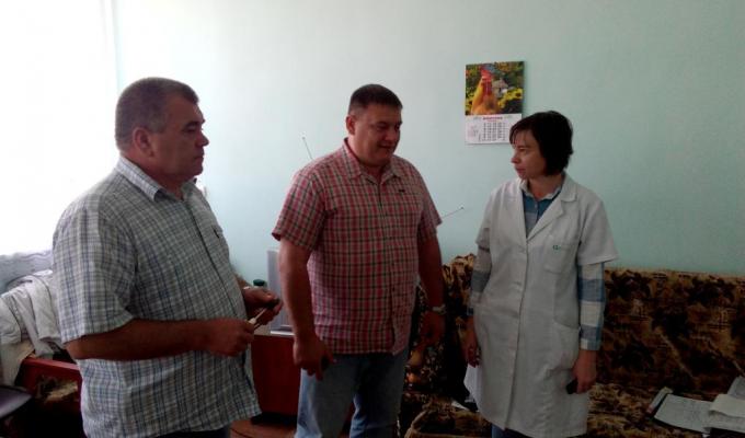 Відвідування головою райдержадміністрації закладів охорони здоров’я