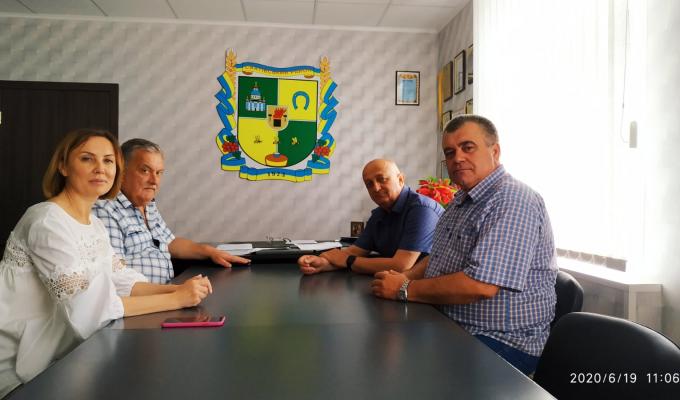 На зустрічі розглядали питання ремонту дороги
