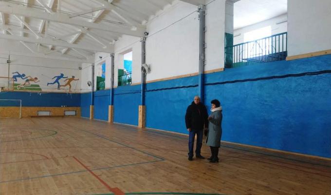 Спортивна зала для майбутніх чемпіонів у Покровській загальноосвітній школі
