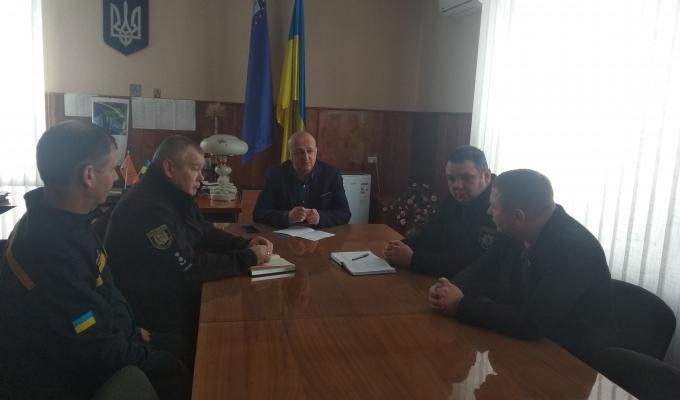 Вібулось засідання з керівниками силових структур  щодо готовності до надзвичайних подій та аварійних ситуацій під час погіршення погодних умов
