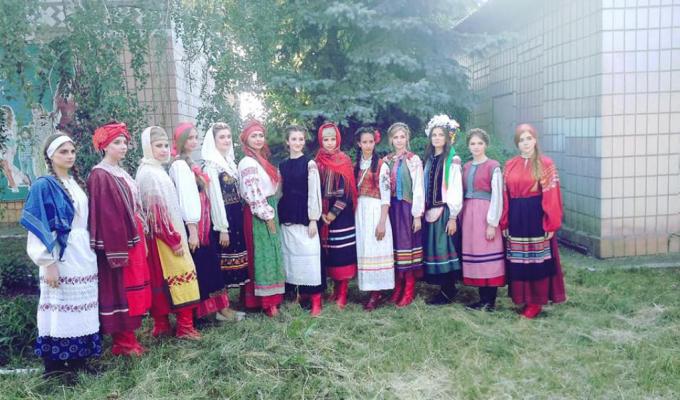 Відбулася фотосесія для живого календаря костюмів населення Лугнщини