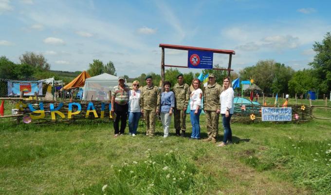 Відбулося відкриття районного етапу Всеукраїнської дитячо-юнацької військово-патріотичної гри «Сокіл» («Джура»)