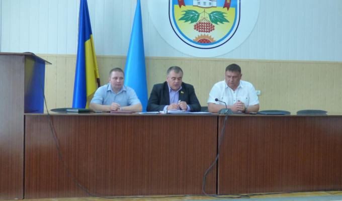 Відбулася двадцять перша сесія Троїцької районної ради сьомого скликання