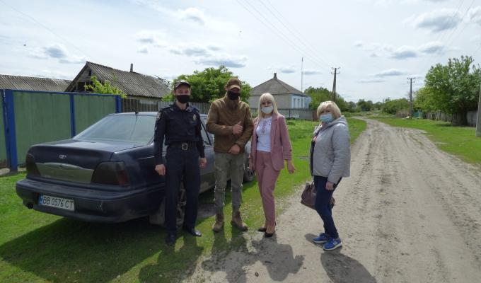 Проведено профілактичний рейд на території Тарасівської сільської ради Троїцького району Луганської області