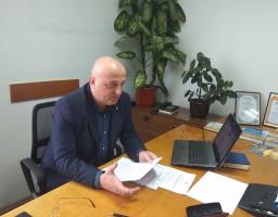 В. о. голови Троїцької райдержадміністрації Олег Сліпець провів зустріч з фізичними особами - підприємцями