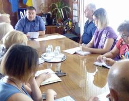 Голова райдержадміністрації  провів апаратну нараду 
