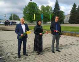 У районі відбулись заходи з нагоди 75-ї річниці перемоги над нацизмом у Другій світовій війни