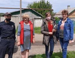 Профілактичний рейд на території Привільської сільської ради