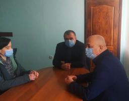 Відбулась нарада щодо ситуації із захворюваності на коронавірус у районі та забезпечення медичним киснем