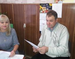 Зустріч начальника служби у справах дітей з в.о. старости Тополівського старостинського округу
