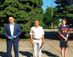У районі відбулись урочисті заходи до Дня Конституції України