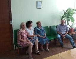 Начальник служби у справах дітей Луганської обласної державної адміністрації відвідала Троїцький район з робочим візитом