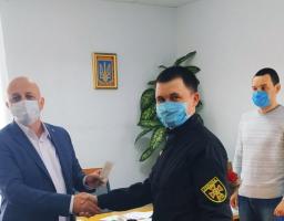 Райдержадміністрація передала автомобіль Троїцькому МРВ головного управління ДСНС України в Луганській області