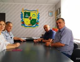 На зустрічі розглядали питання ремонту дороги