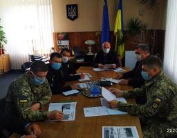 Відбулось навчання зі штабом територіальної оборони Троїцького району