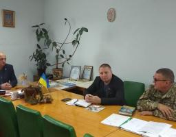30 жовтня 2019 року відбулося навчання штабу територіальної оборони Троїцького району