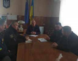 Вібулось засідання з керівниками силових структур  щодо готовності до надзвичайних подій та аварійних ситуацій під час погіршення погодних умов