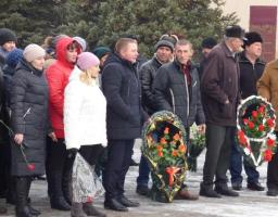 Відбулось покладання з нагоди дня вшанування учасників ліквідації наслідків аварії на Чорнобильської.